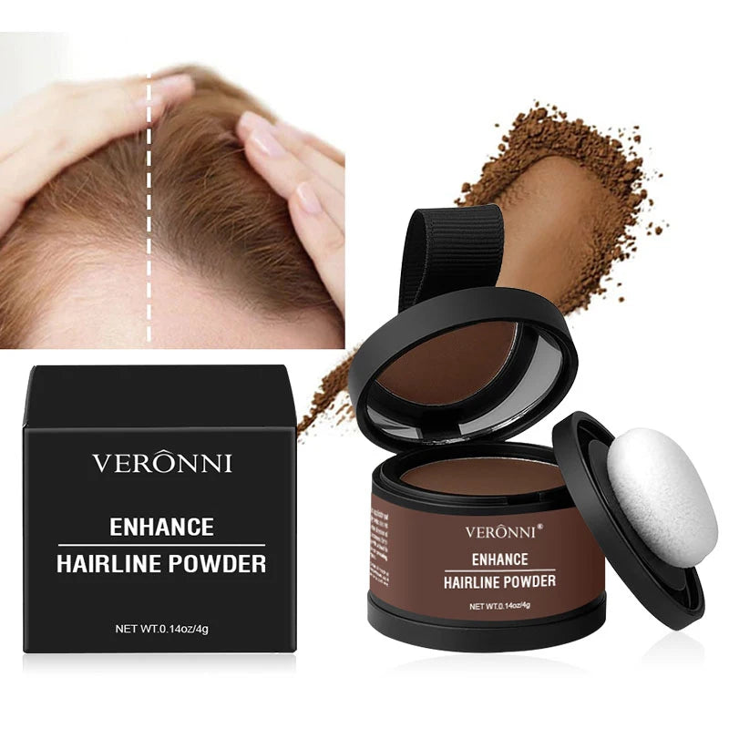 Waterproof Hairline Shadow Powder | Hair Root & Scalp Cover Hairline Shadow Powder QXL