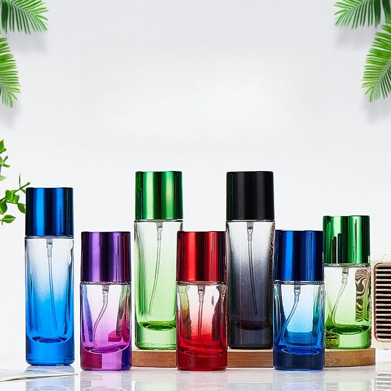 Colorful Glass Perfume Atomizer | Refillable Mist Spray 20/30ml Perfume Atomizer Bottle QXL
