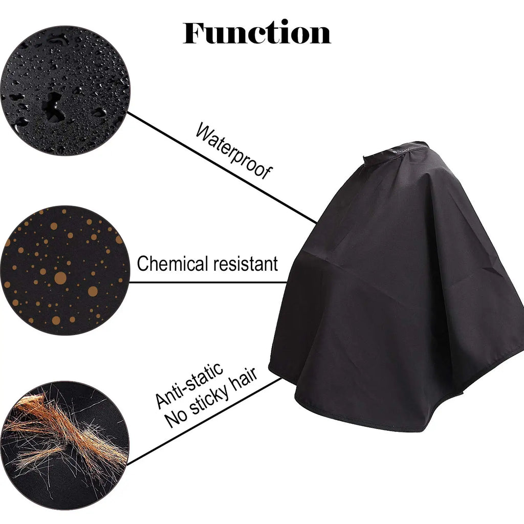 Waterproof Makeup Cape & Salon Bib | Hair Dye Styling Salon Styling Cape QXL