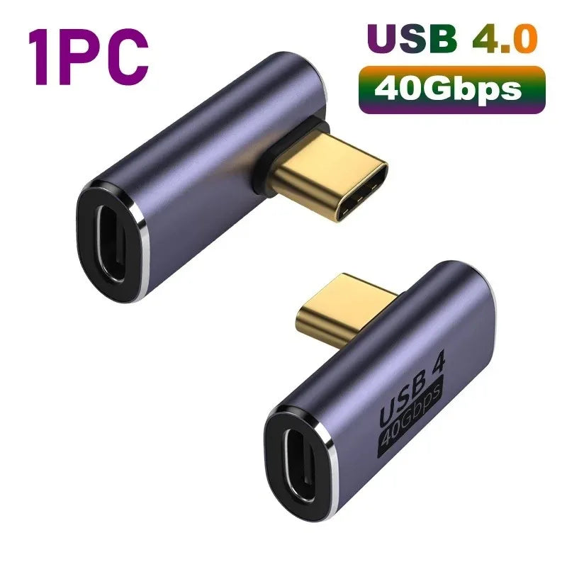 USB 4.0 USB-C Adapter 240W PD 8K 40Gbps OTG Extender USB-C Adapter QXL 5