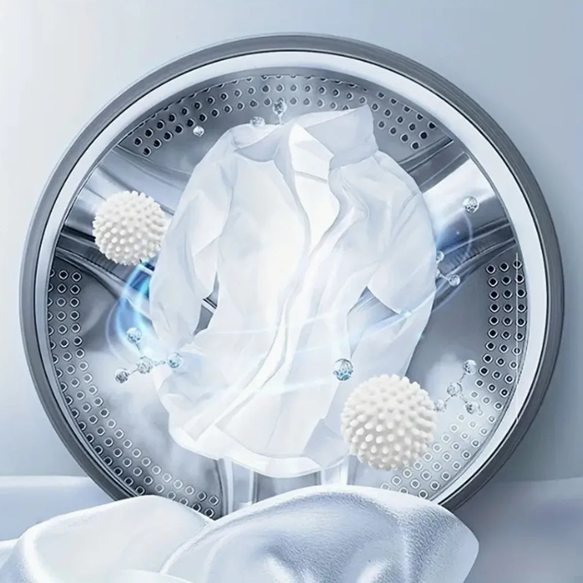 TPR Laundry Balls – Hair & Lint Remover for Washing Machines Laundry Ball QXL