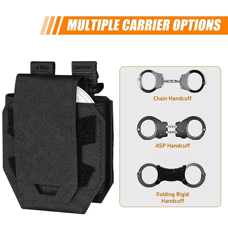 Tactical Handcuff Pouch | Universal Belt & MOLLE Holster Tactical Handcuff Pouch QXL