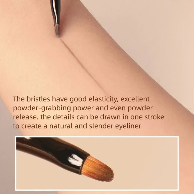 D21 Corner Eyeliner Brush | Ultra-Fine Synthetic Eye Brush Eyeliner Brush QXL