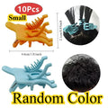 10-Pack Men's Reusable Perm Clips | Hair Curl Styling Clamps Perm Styling Clips QXL S Random color