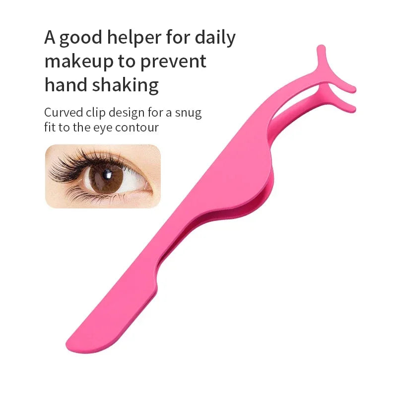 False Eyelash Applicator Tweezer & Auxiliary Curler Tool Eyelash Applicator Tool QXL