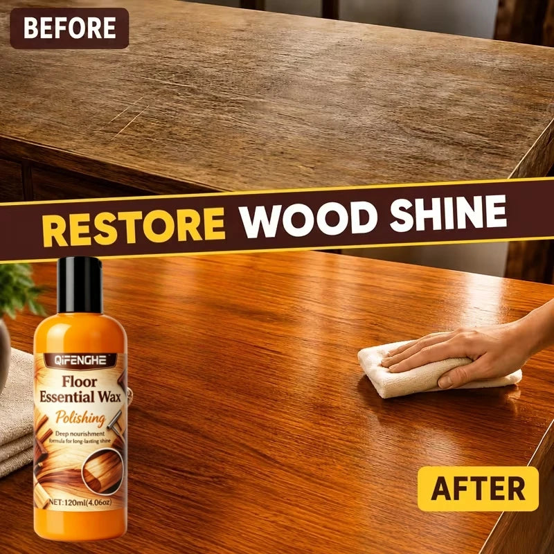 Wood Floor Polishing Wax | Restores & Protects Hardwood Floors Floor Polishing Wax QXL