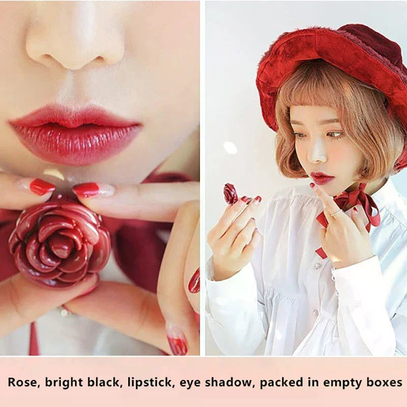 Rose Mirror Keychain Compact | Refillable Makeup Case Refillable Makeup Compact QXL