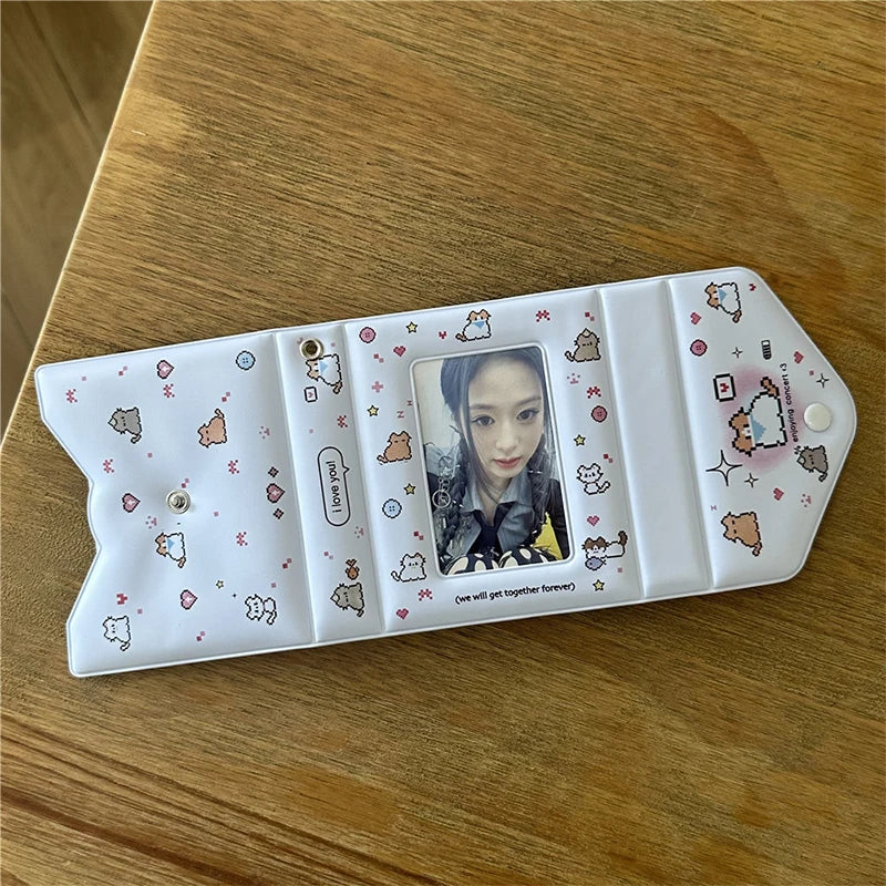3-Inch 40-Slot Kpop Photocard Binder | Lomo Card Collector Album Photocard Collector Binder QXL