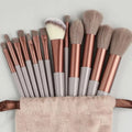 33-Piece Makeup Sponge & Wedge Set | Flawless Blending Kit Makeup Sponge Set QXL Brown