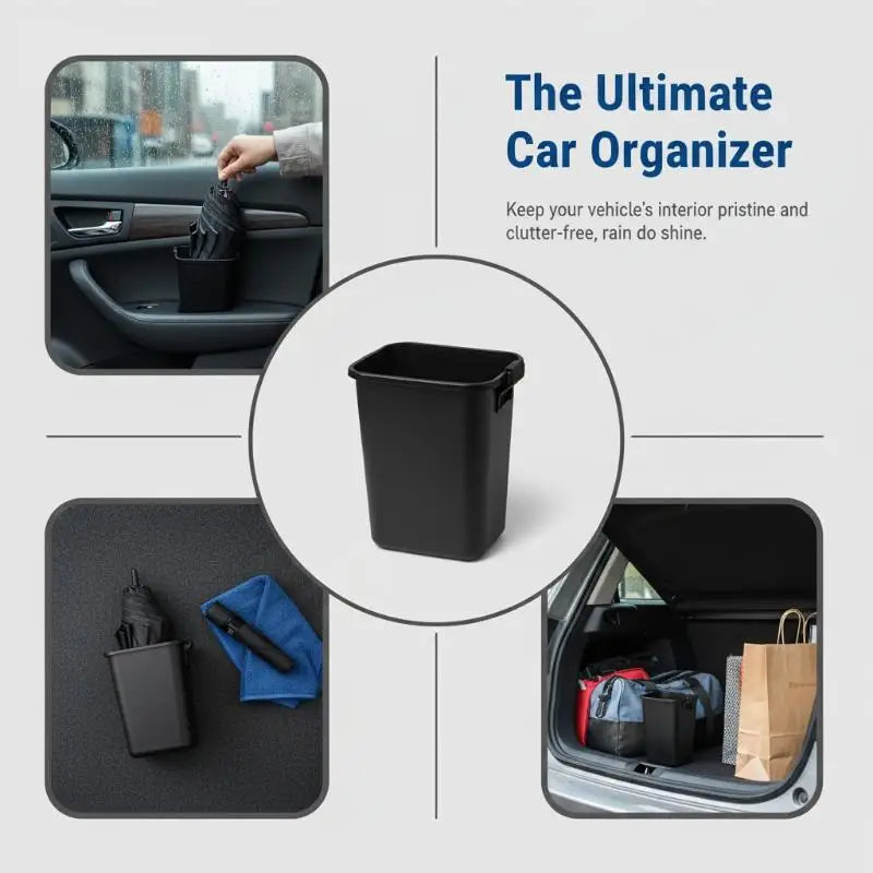 Car Umbrella Holder – Door Panel Storage Bucket Car Umbrella Holder QXL