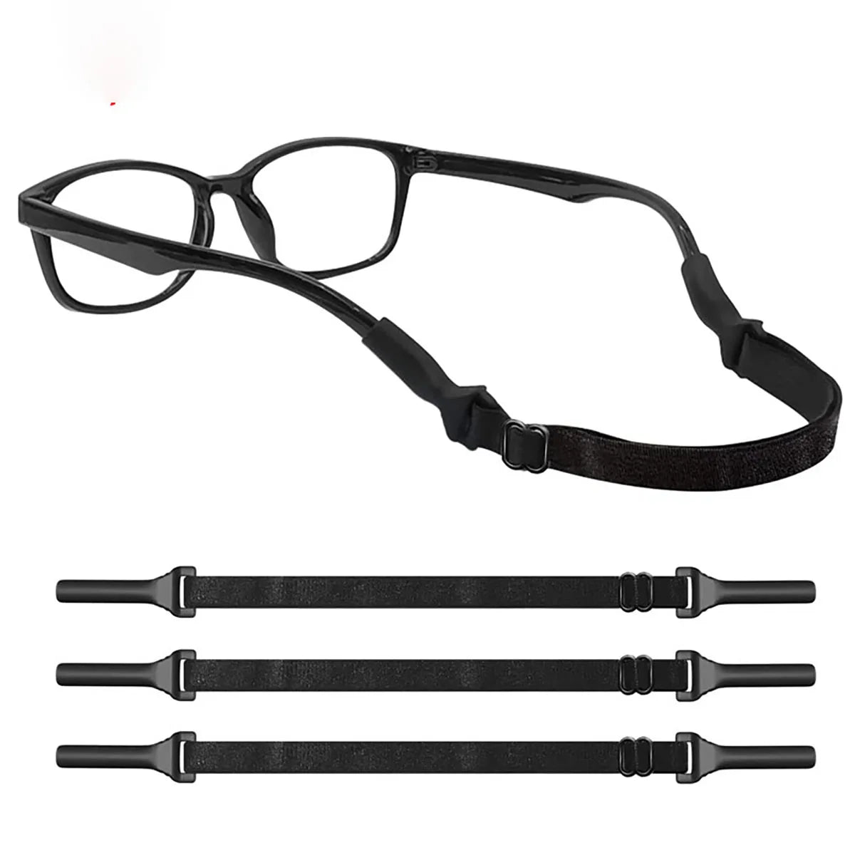 Adjustable Elastic Glasses Strap | Non-Slip Sport Eyewear Cord Eyewear Strap QXL