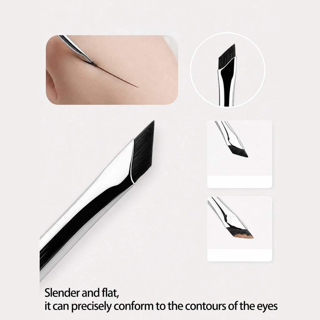 LUXEBLEND 14-Pc Eye Makeup Brush Set – Eyeliner & Brow Eye Makeup Brush Set QXL
