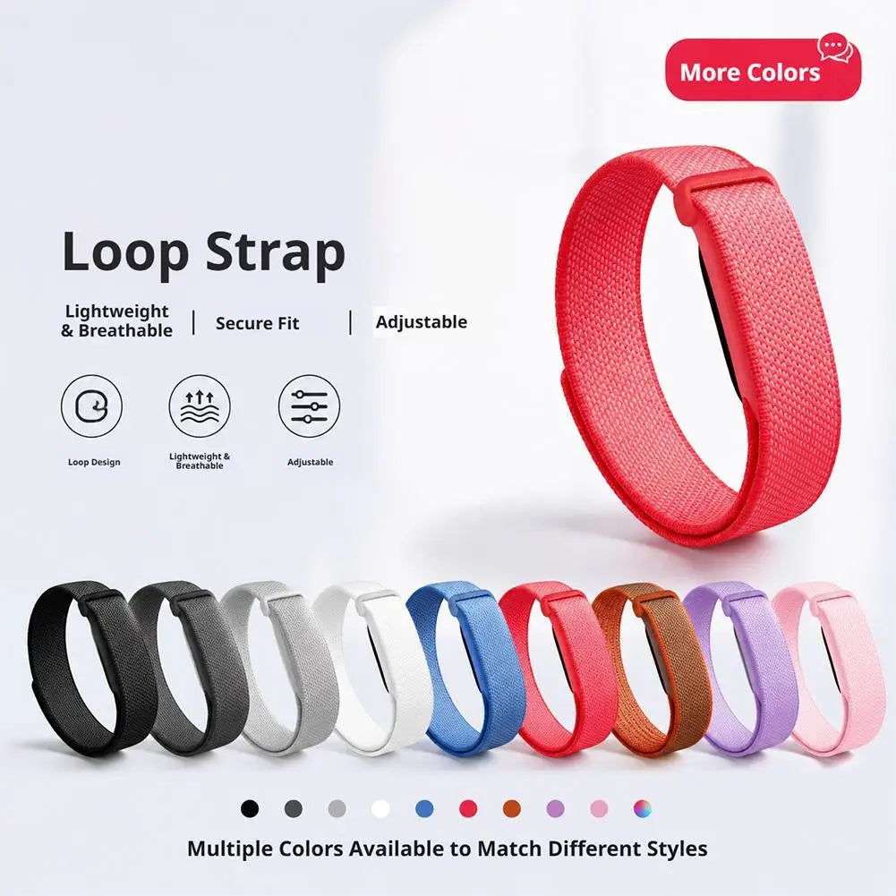 Nylon Loop Watch Band for Google Fitbit Air | Soft & Breathable Watch Band QXL