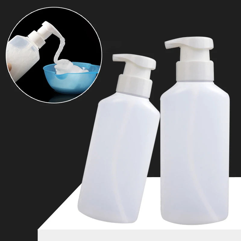 180ml Refillable Foam Squeeze Bottle – Soap & Shampoo Dispenser Foam Dispenser Bottle QXL