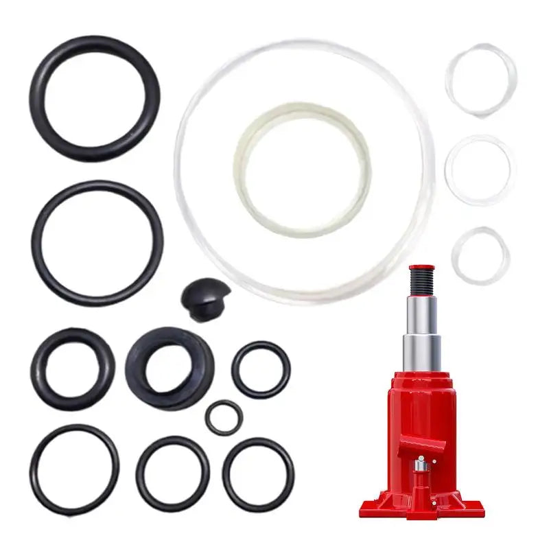 15-Pc Floor Jack O-Ring Seal Replacement Kit | 3-Ton Jack Jack Seal Repair Kit QXL