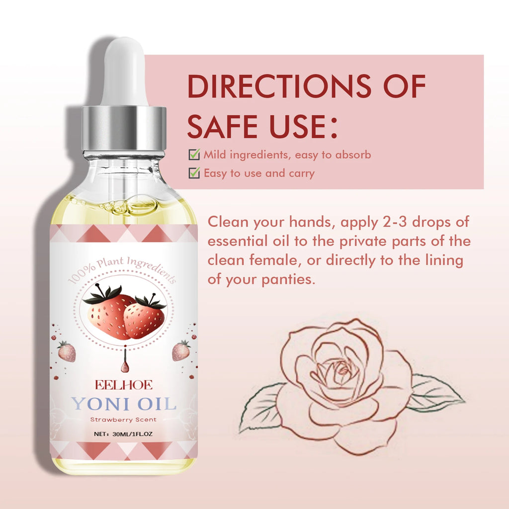 Feminine Body Oil – Vitamin E Moisturizing Skin Essence 30ml Feminine Body Oil QXL