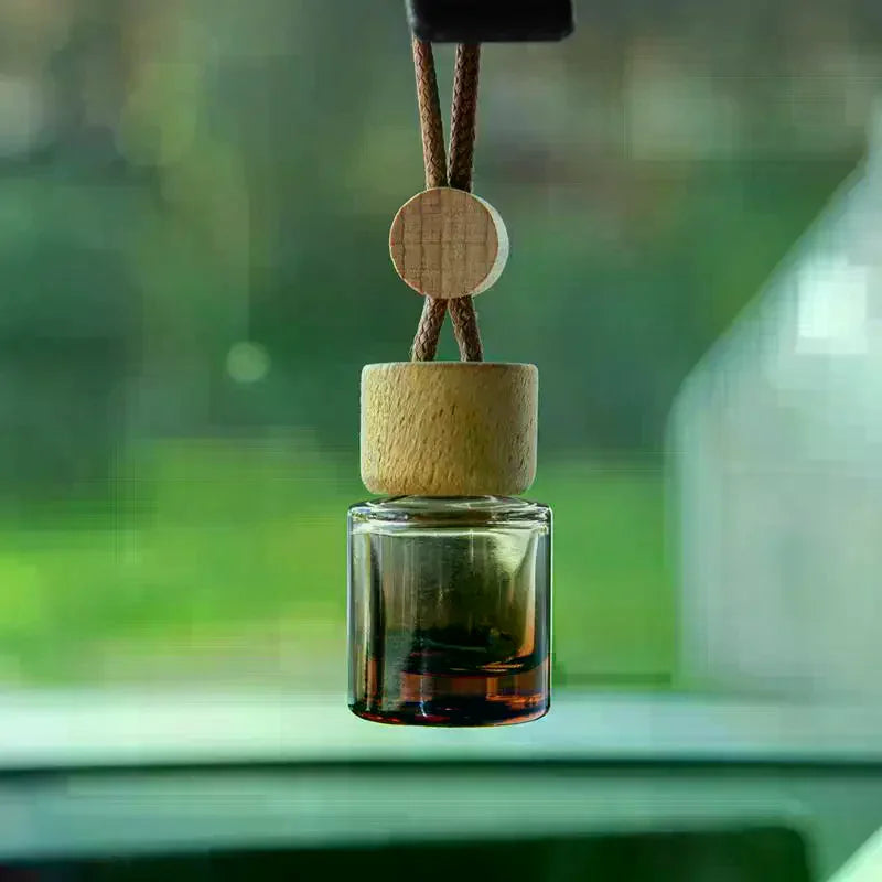 YOVIP Mini Glass Pendant Bottle – Car & Home Essential Oil Diffuser Fragrance Pendant Bottle QXL