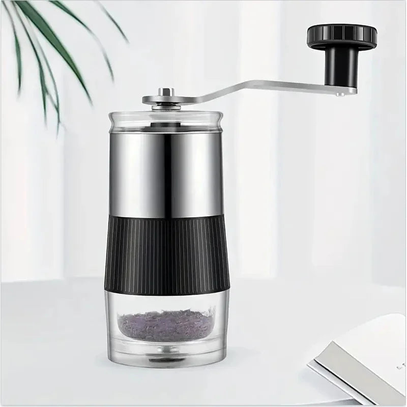 Mini Manual Coffee Grinder | Ceramic Burr & Stainless Steel Manual Coffee Grinder QXL