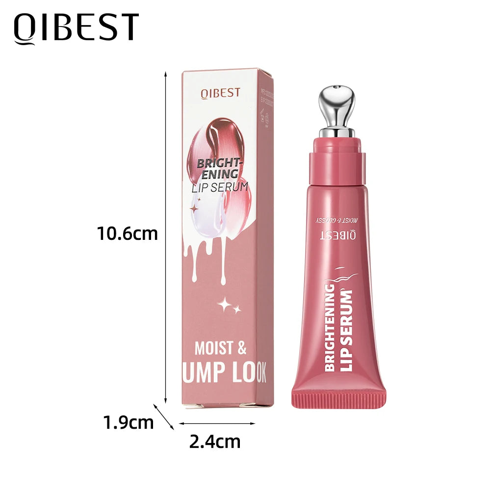 QIBEST Crystal Lip Gloss | Shimmer, Moisture & Long-Lasting Tint Shimmer Lip Gloss QXL