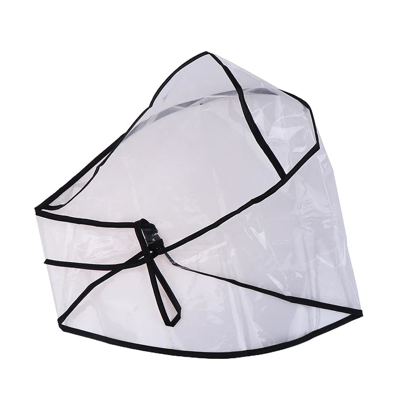 Clear Rain Bonnet Hat – Waterproof Hairstyle Protector Rain Bonnet Hat QXL