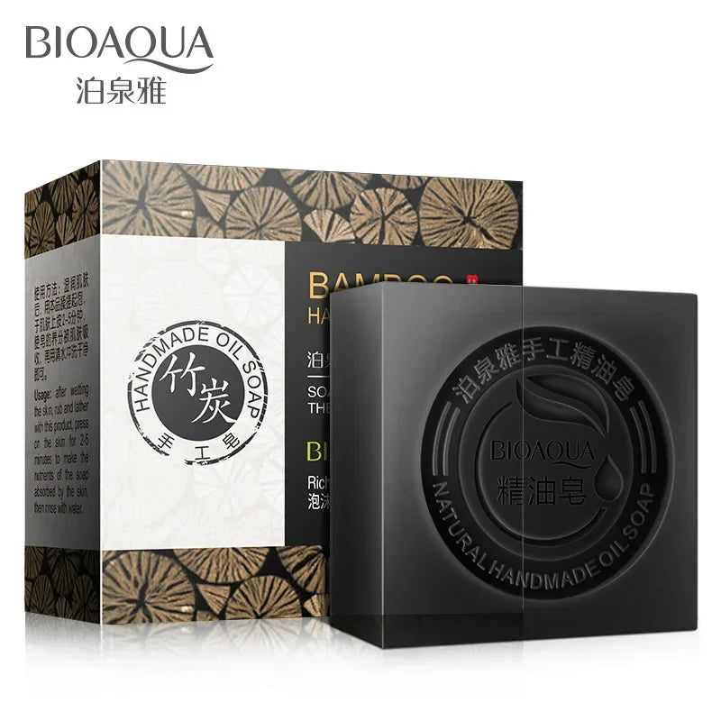 Bioaqua Natural Essential Oil Handmade Soap 100g | 9 Scents Essential Oil Soap QXL
