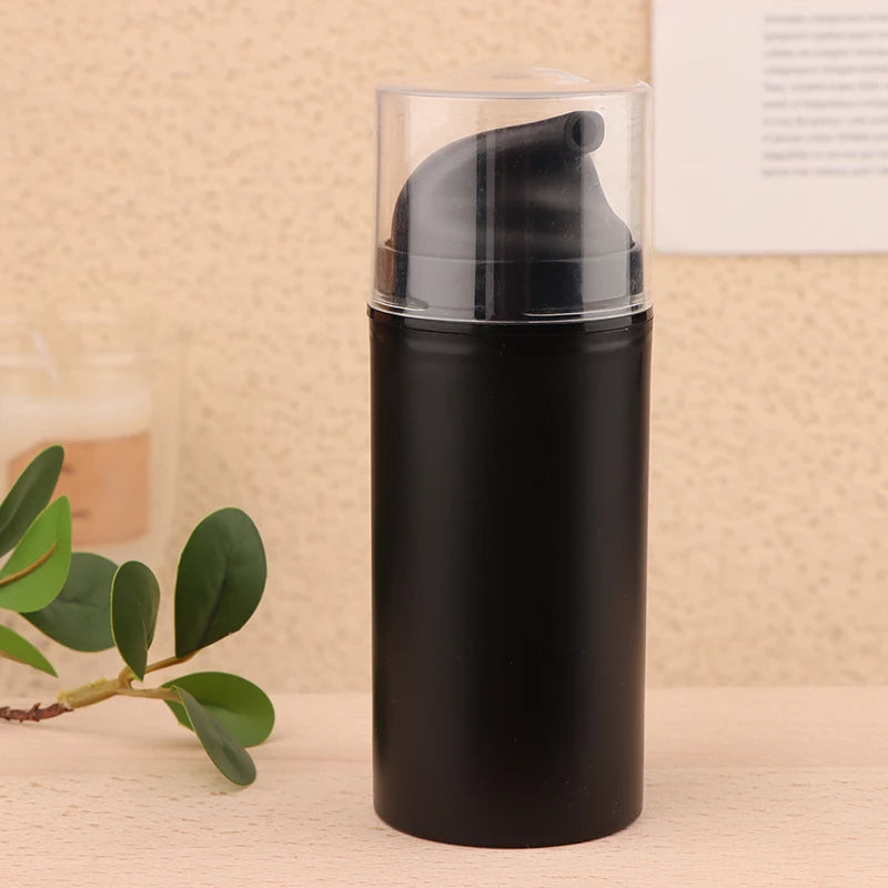 50/100ml Airless Vacuum Press Lotion Bottle | Refillable Cosmetic Vacuum Pump Bottle QXL