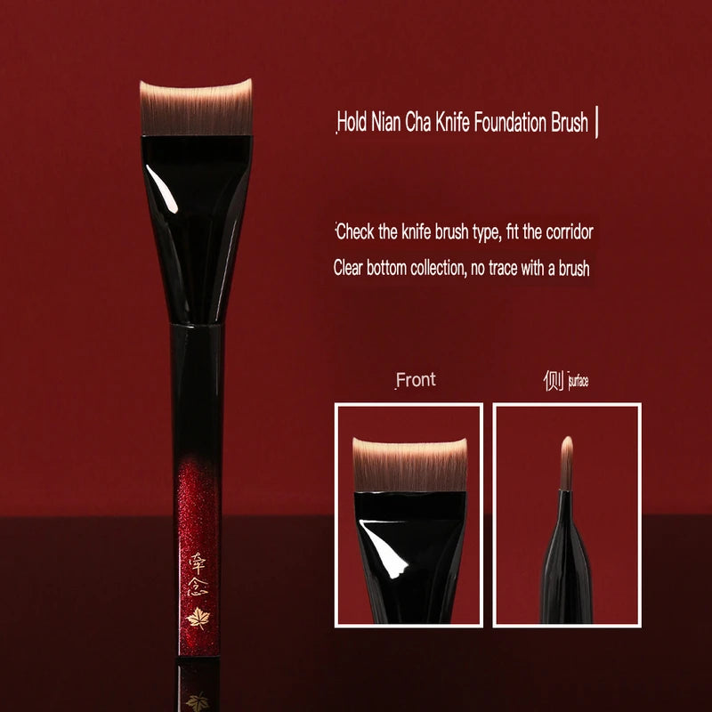 H69 Curved Foundation Brush – Beginner-Friendly & Lightweight Foundation Brush QXL H69 Foundation
