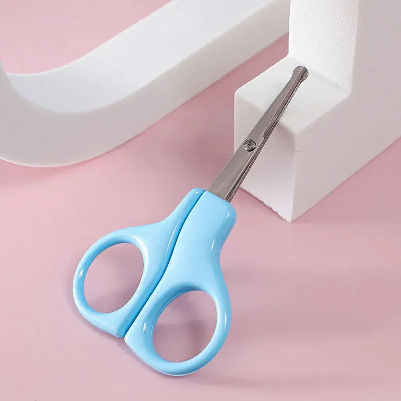 vvocci Baby Nail Clipper & Safety Scissors | Newborn Care Baby Nail Clipper Set QXL B288 Blue