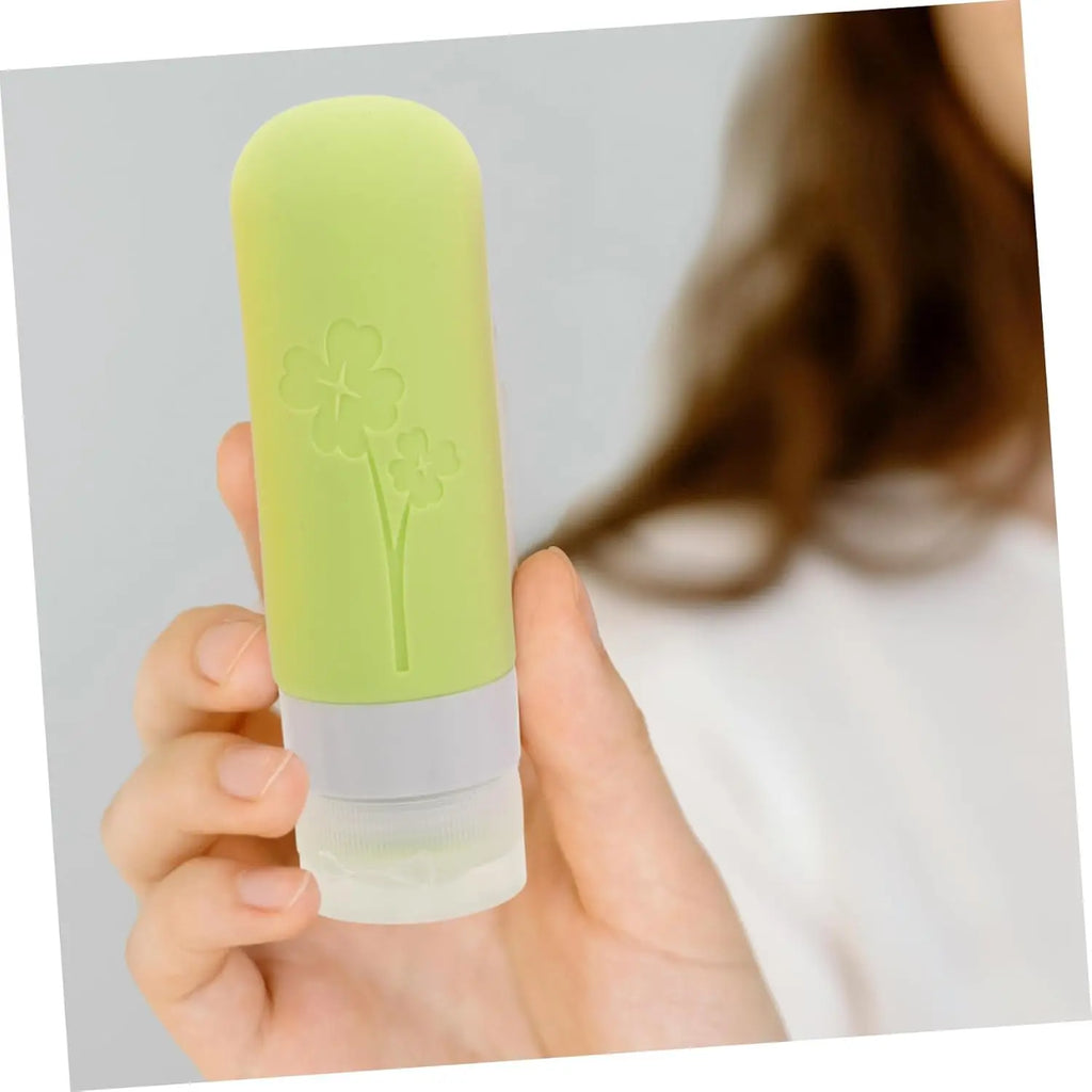 4-Pack 90ml Leakproof Silicone Travel Bottles | Refillable Tubes Travel Bottle Set QXL