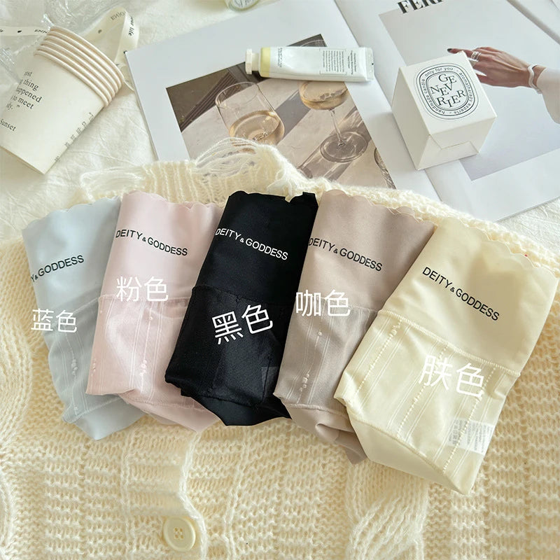 Ice Silk Seamless Panties | Tummy Control, Butt Lift Women Seamless Women's Panties QXL