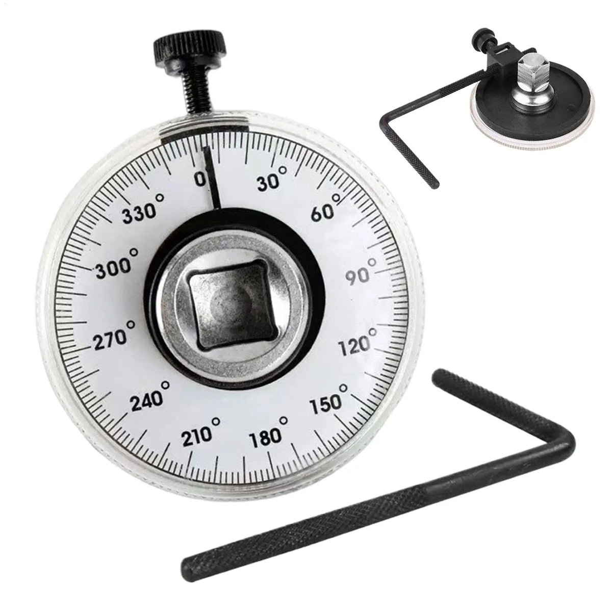 Torque Angle Gauge | CrV Dial Wrench Meter 0–330 Nm Torque Angle Gauge QXL