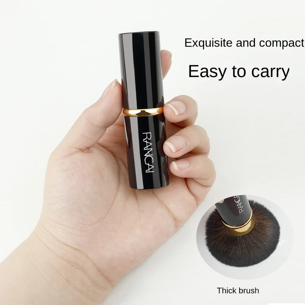 Mini Retractable Powder & Blush Brush | Portable Travel Brush Retractable Makeup Brush QXL