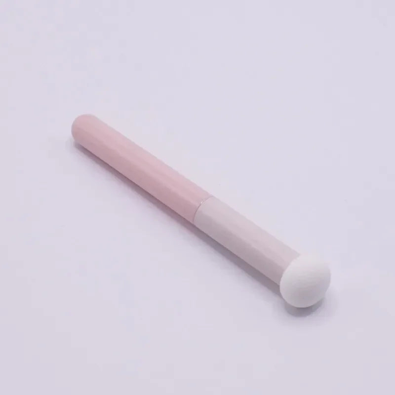 Pink Handle Sponge Concealer Brush | Contour & Highlight Concealer Makeup Brush QXL