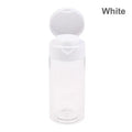 100g Empty Refillable Loose Powder Jar with Sifter Lid Powder Sifter Jar QXL White