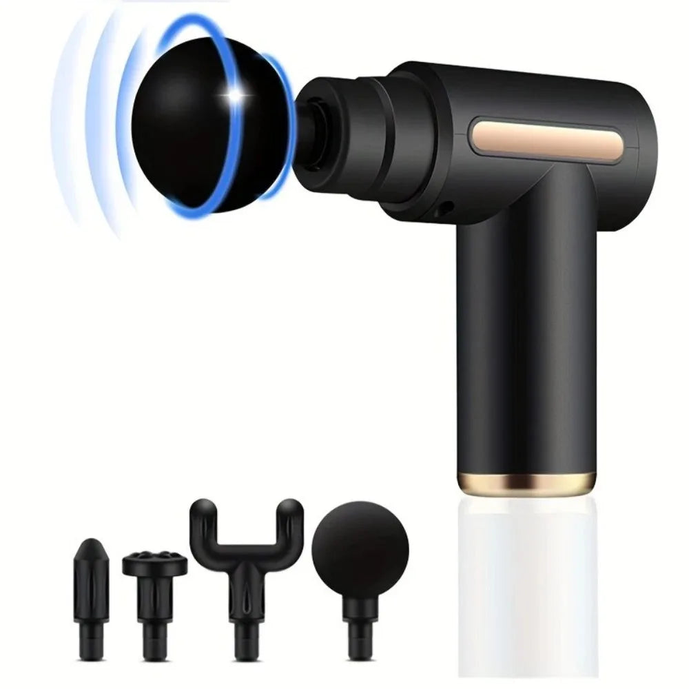 Portable Electric Fascia Massage Gun | Muscle Recovery Tool Percussion Massage Gun QXL