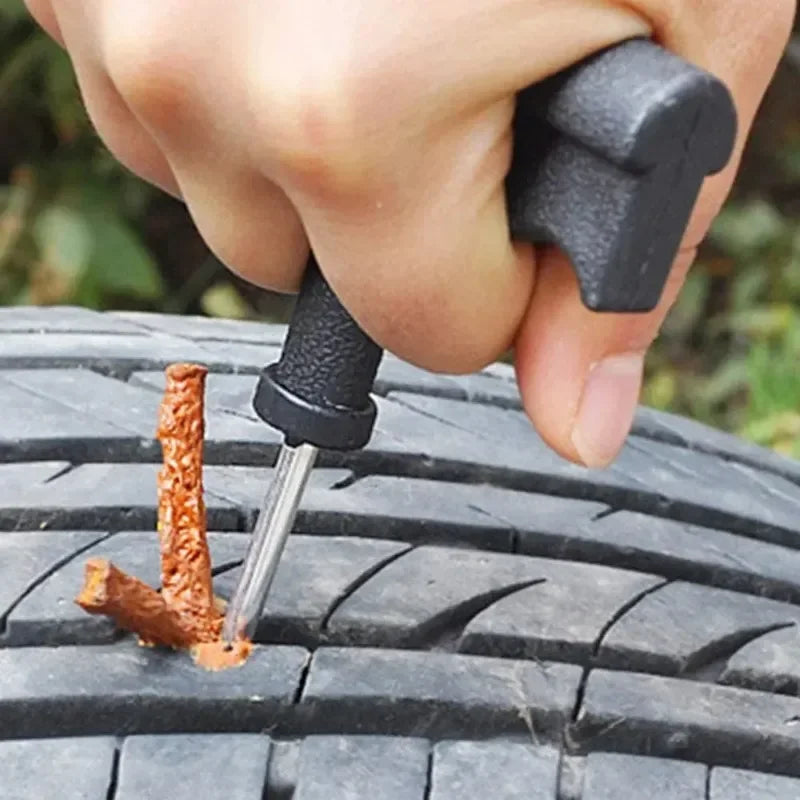 Universal Tubeless Tire Repair Kit – Quick Plug & String Strips Tire Repair Kit QXL