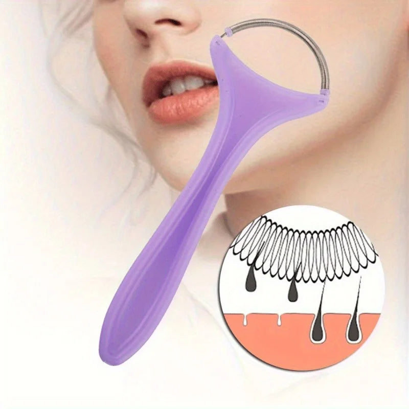 Define Beauty Spring Facial Hair Remover | Manual Fuzz Tool Facial Hair Remover QXL