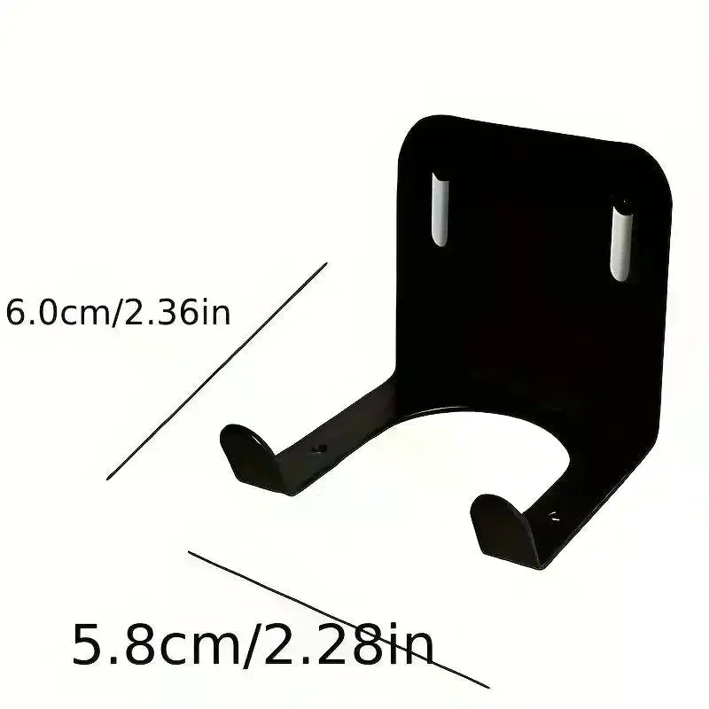 Black Metal Garage Storage Hook | Lawn & Garden Tool Organizer Garage Storage Hook QXL