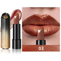 Metallic Shimmer Lipstick | Pearly Glitter High-Pigment Finish Shimmer Lipstick QXL 03