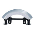 180° Wide Angle Motorcycle Windscreen Blind Spot Mirror Motorcycle Blind Spot Mirror QXL Silver