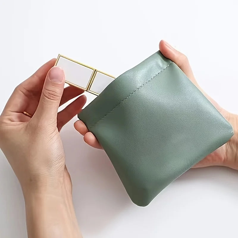 Auto-Closing Mini Makeup Bag | Lipstick & Travel Organizer Mini Makeup Bag QXL