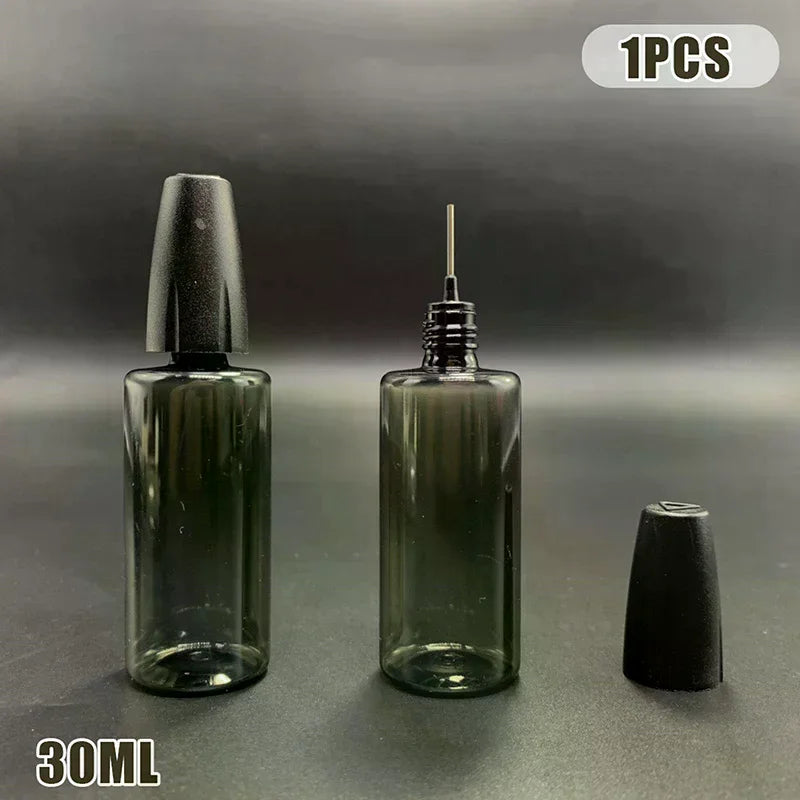 30ml Needle Tip PET Bottle | Tattoo, Nail Art & Oil Dispenser Dispensing Bottle QXL