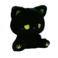 15cm Fluffy Plush Kitten Doll | Soft Stuffed Cat Toy Gift Plush Stuffed Animal QXL Green eyes