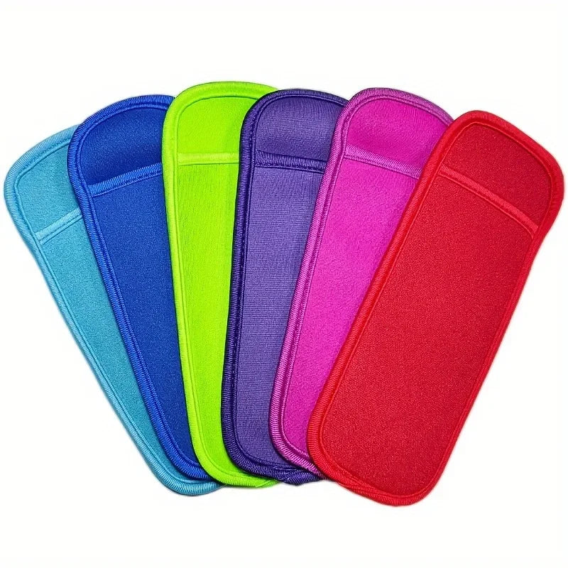 Reusable Popsicle Sleeves 3/6-Pack | Lead-Free Ice Pop Bags Ice Pop Sleeves QXL