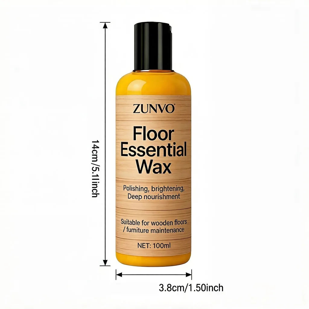 Floor Wax Polish & Brightener for Wood Floors & Furniture Floor Wax Polish QXL