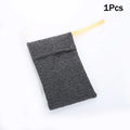 Nylon Mesh Soap Bag with Lanyard | Foaming Body Scrubber Pouch Mesh Soap Bag QXL 1Pcs Yellow