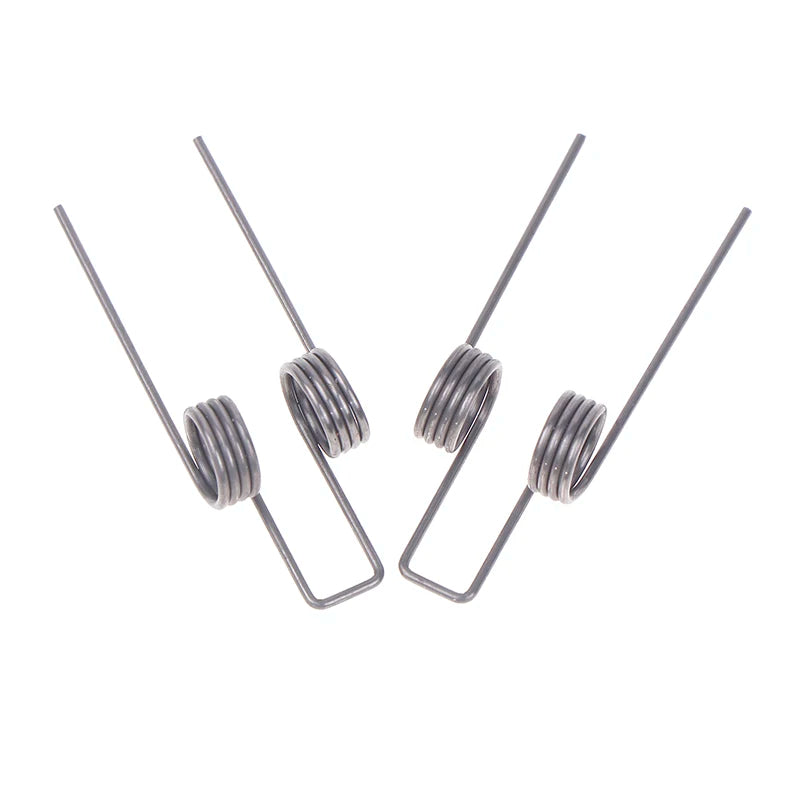 2-Pack Double Torsion Spring 1.1mm Wire 10.5mm OD Steel Torsion Spring QXL