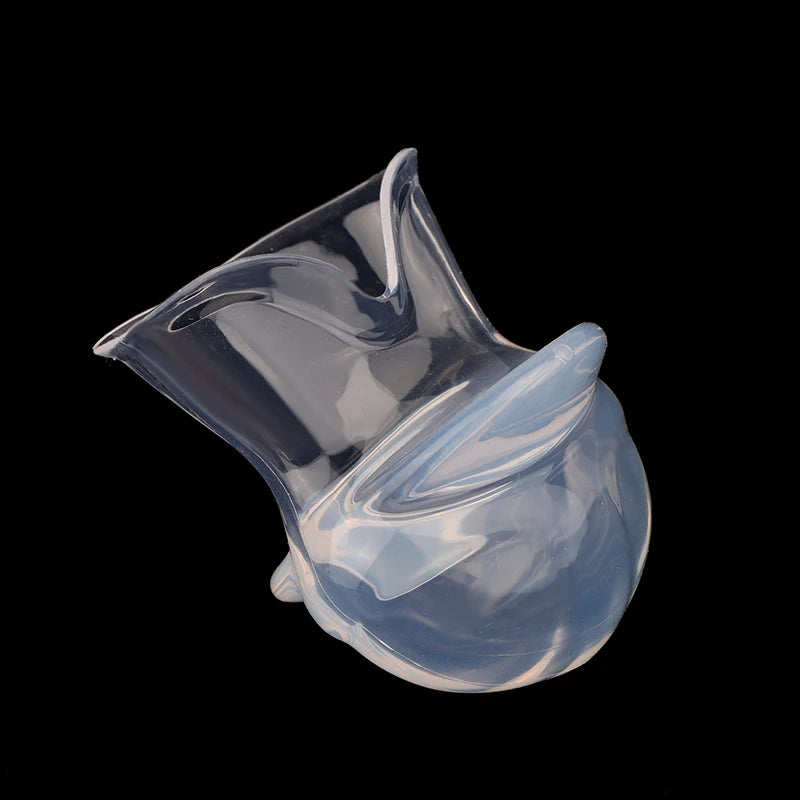 Silicone Tongue Retainer Anti-Snoring Mouthpiece Sleep Aid Anti-Snoring Mouthpiece QXL