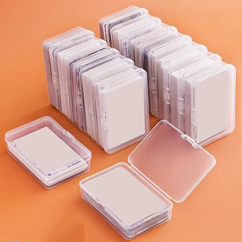 Transparent Playing Card Storage Box | 1 or 3-Pack Organizer Card Storage Box QXL