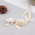 Mosasaurus Skeleton Aquarium Decoration | Fish Tank Ornament Aquarium Ornament QXL A2